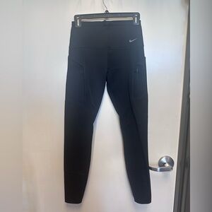 Nike Black Dri-FIT Athletic Top with Swoosh